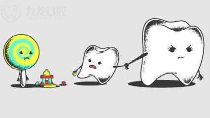 孩子乳牙龋齿